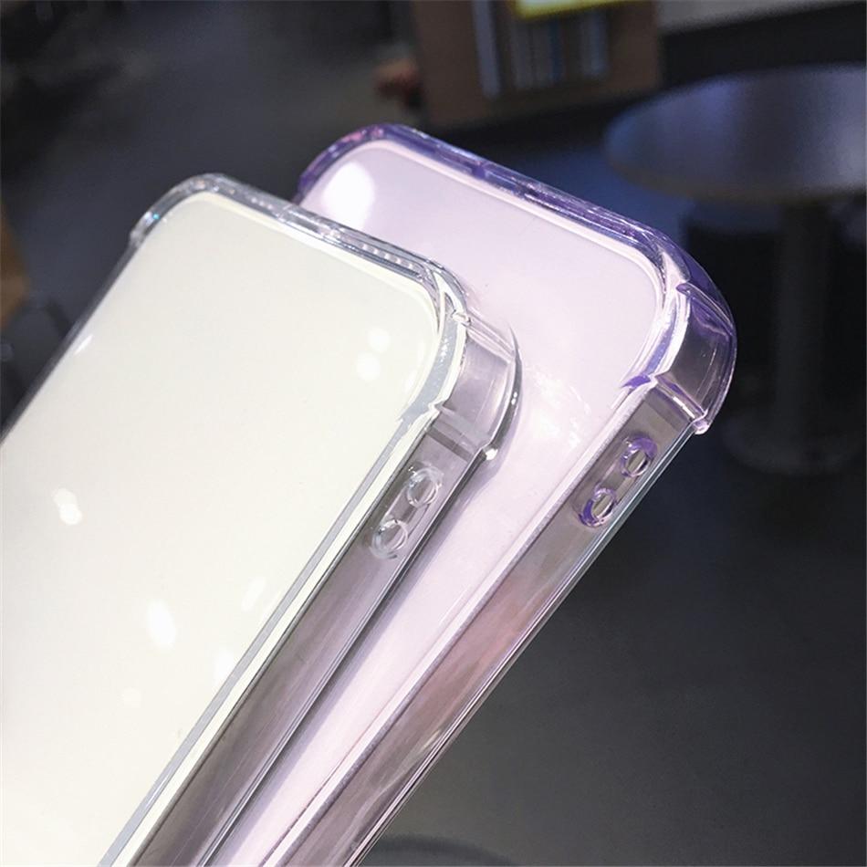 Transparent Camera Protection iPhone Case