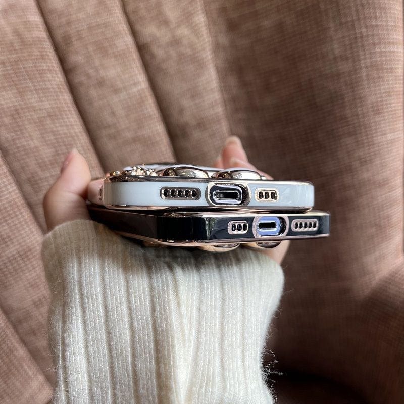 Electroplated Astronaut Folding iPhone Case