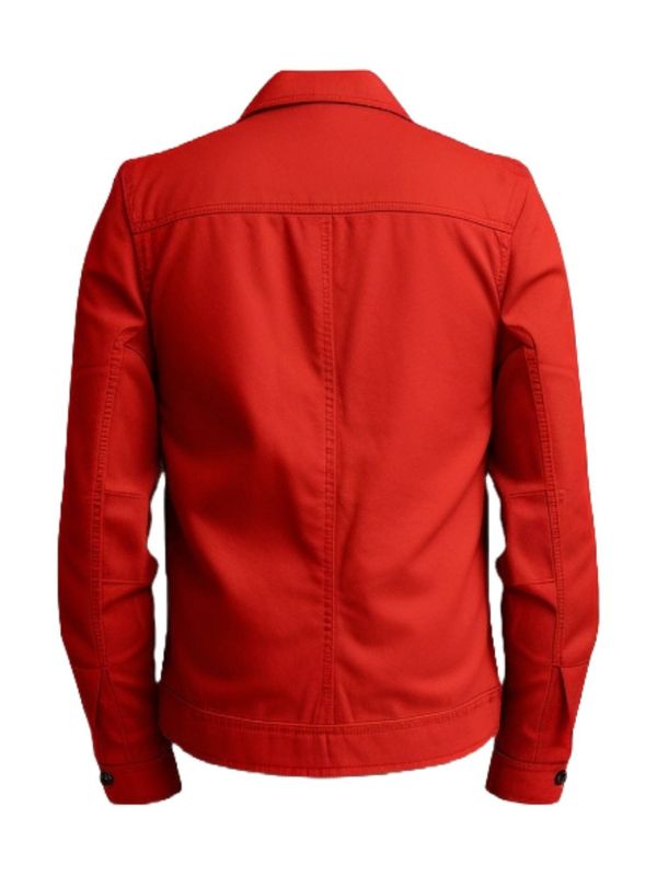 Red Cotton Shirt
