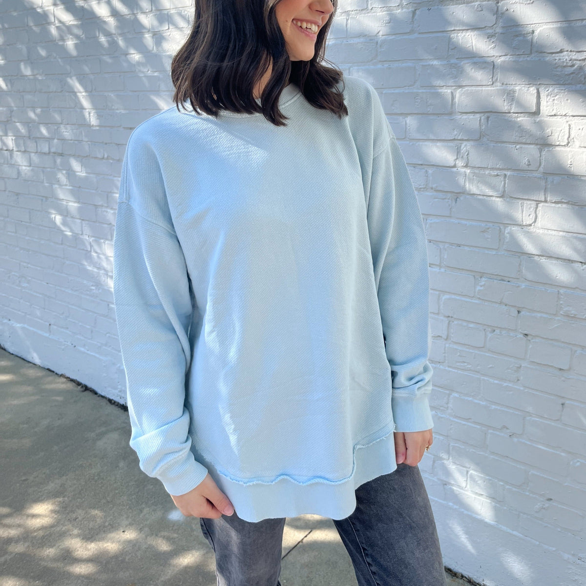 Nantucket Breeze Oversized Terry Poncho