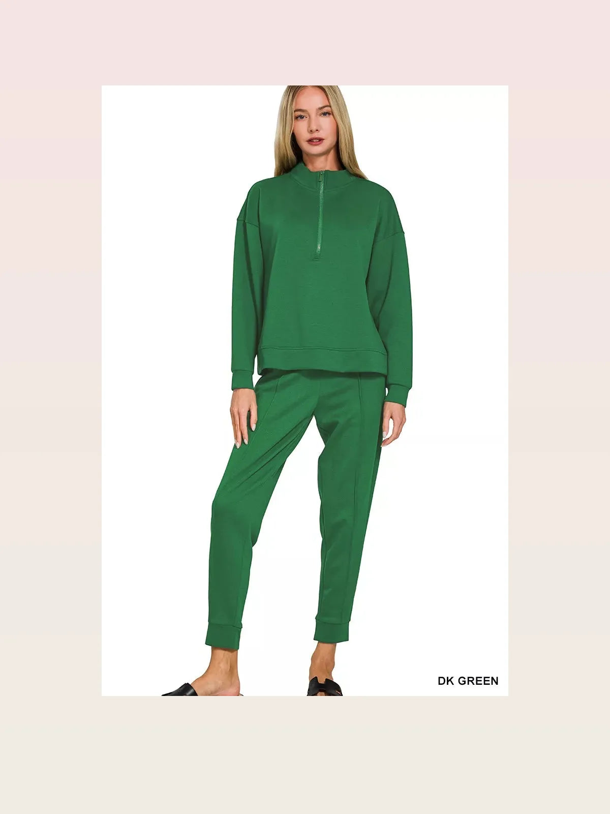 Scuba Half Zip Pullover and Jogger Set