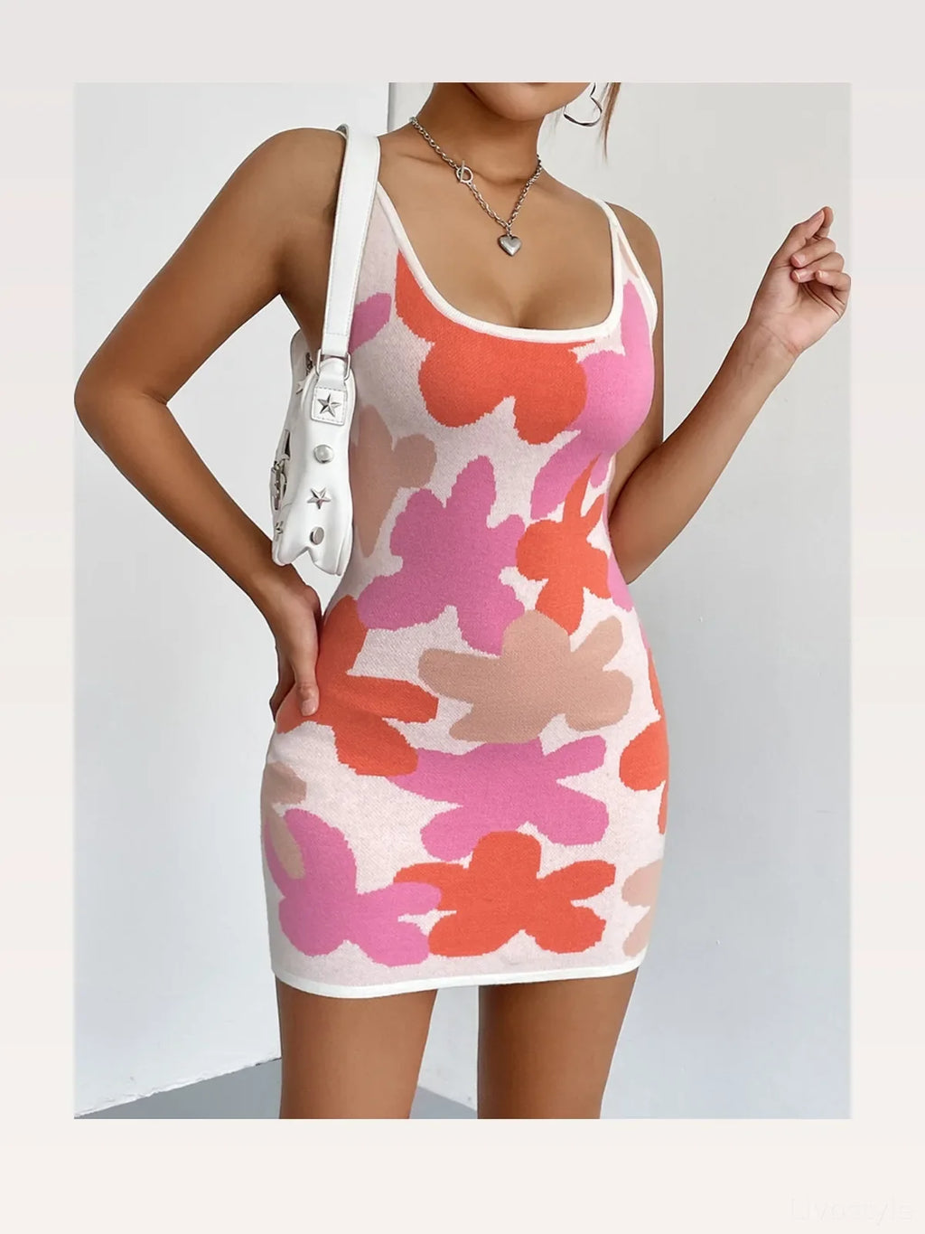 Spaghetti Strap Mini Dress