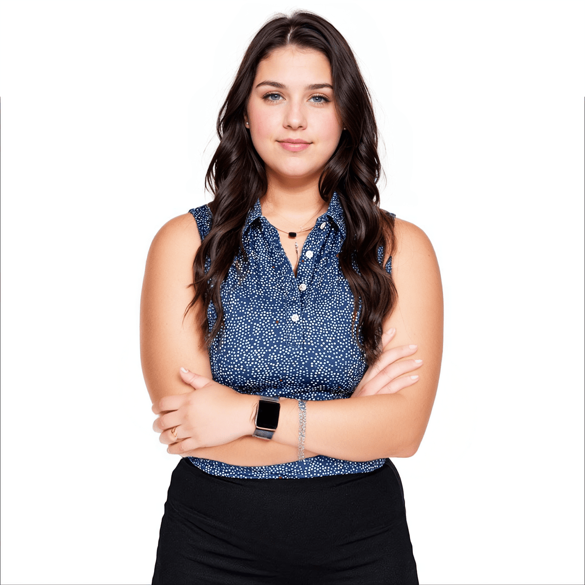 Starry Night Women's Polo (Sleeveless)