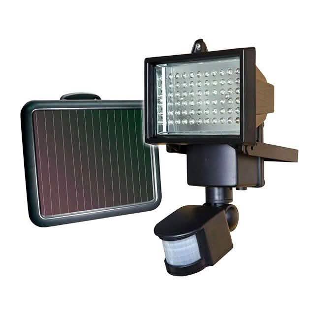 Ultra-Bright 60-LED Motion-Sensing Solar Flood Light