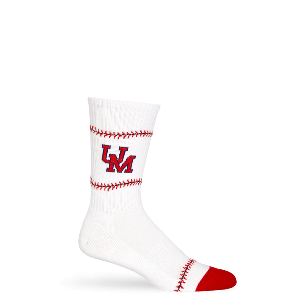 UM Baseball Casual Crew Socks