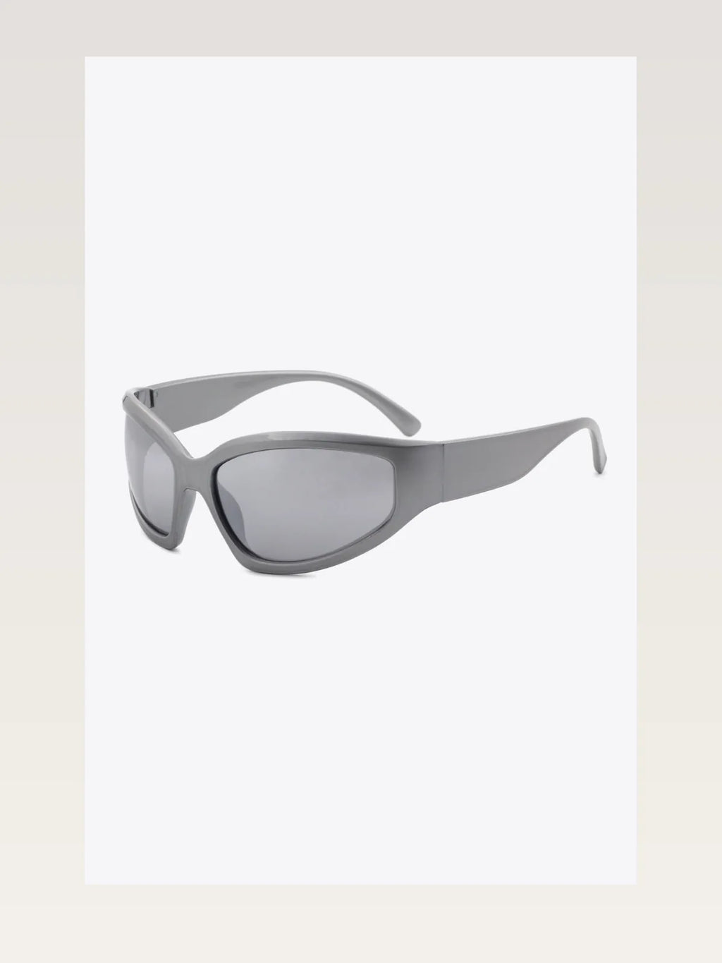 UV400 Polycarbonate Cat-Eye Sunglasses with Sporty Look