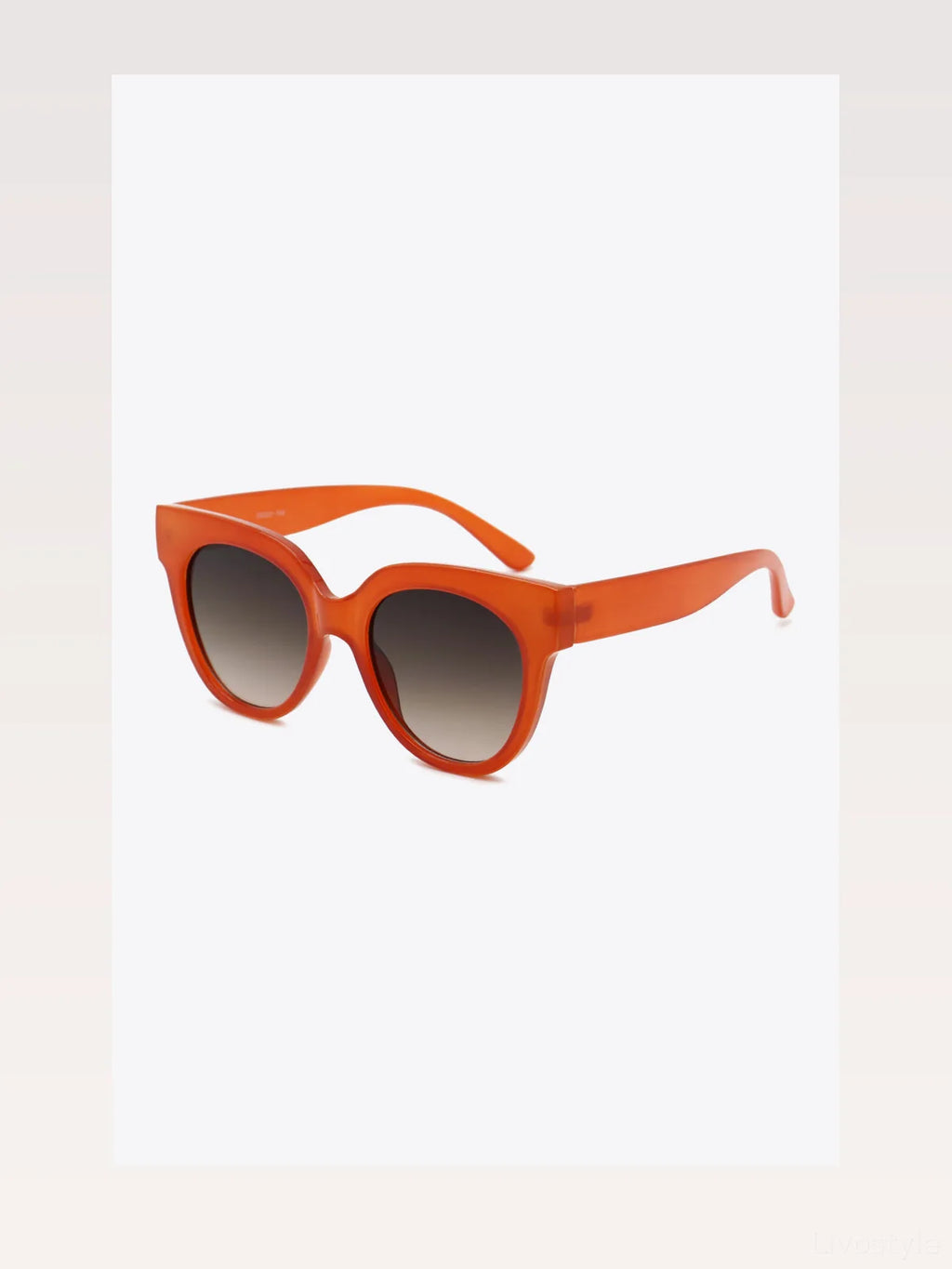 UV400 Polycarbonate Round Gradient Lens Sunglasses
