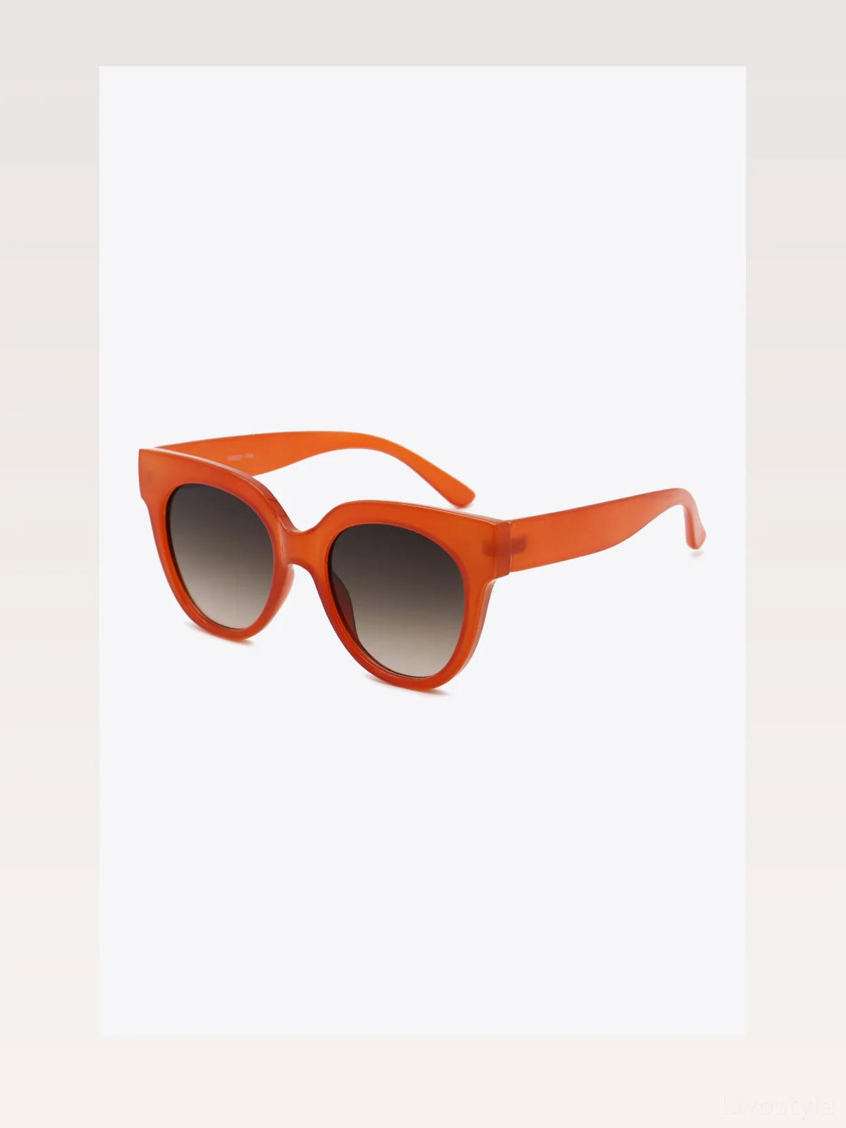 UV400 Polycarbonate Round Gradient Lens Sunglasses