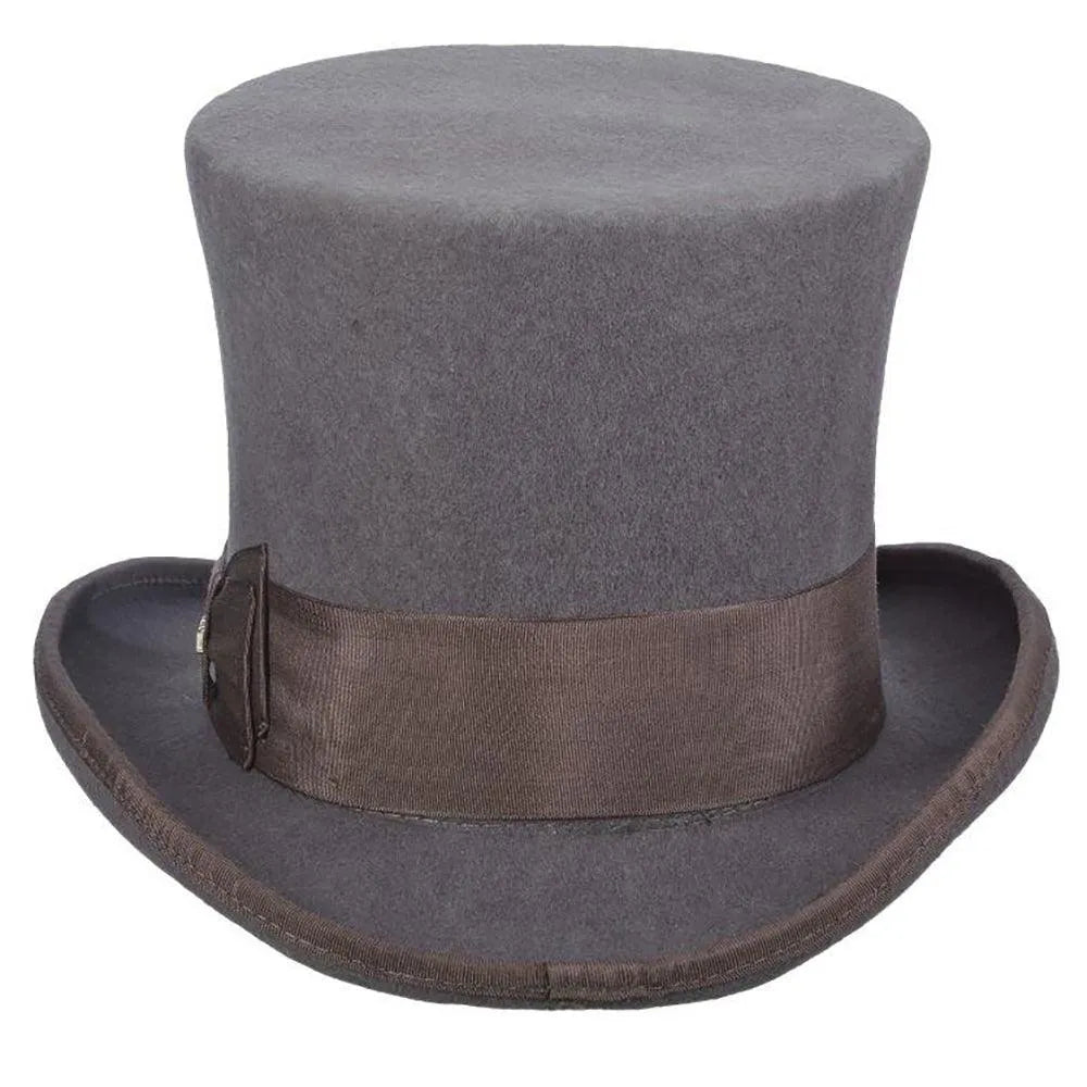 Scala Mad Hatter - Wool Felt Top Hat