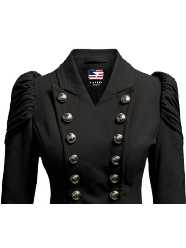 Women Military Style Cotton Jacket